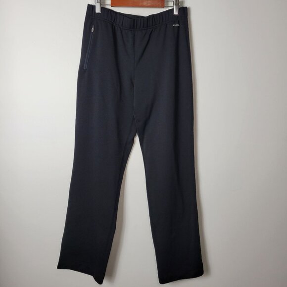 Athleta Size S Straight Leg Yoga Black 27310 side zip pocket - Picture 4 of 10